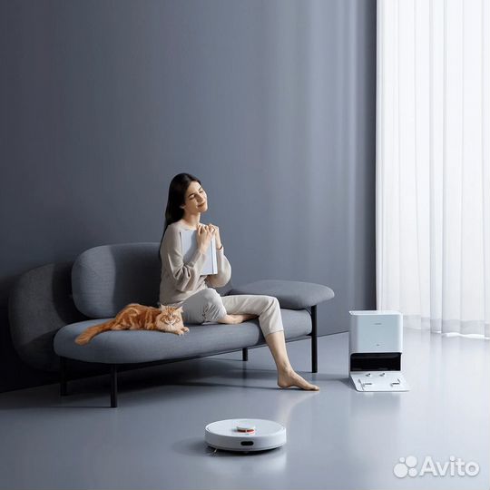 Робот-пылесос xiaomi robot vacuum x10 белый