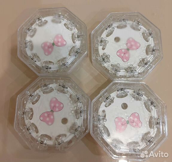 Силиконовые резинки для волос и крабики