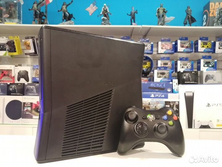 Прошитый Xbox 360 250 GB + 50 топовых игр