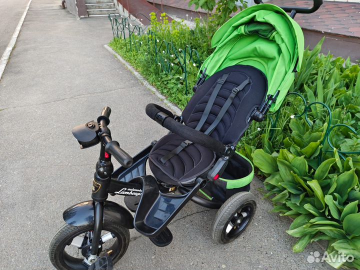 3х колесный велосипед с поворотным сиденьем