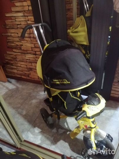 Детский велосипед коляска