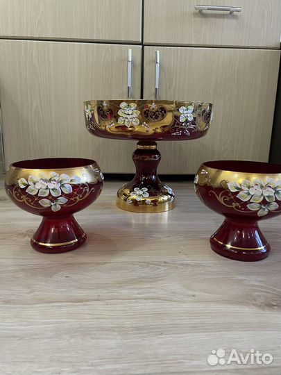 Ваза конфетница фруктовница рококо