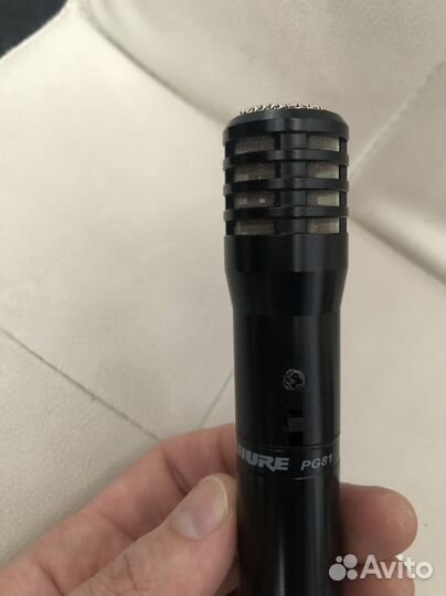 Микрофон инструментальный shure PG81