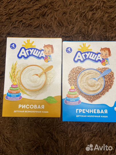 Детские каши агуша