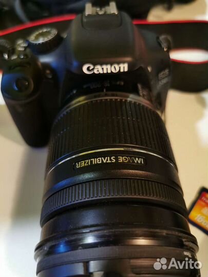 Зеркальный фотоаппарат canon 550d, набор профессио