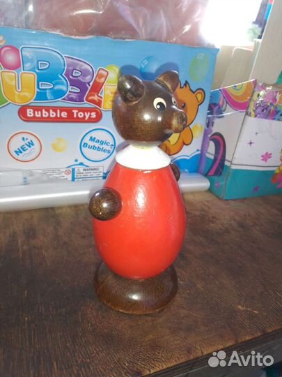 Игрушки деревянные Винтаж