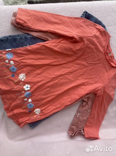 Детские вещи пакетом для девочки 98 104