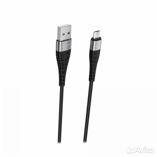 Кабель Borofone BX32 Munificent Micro USB - Black