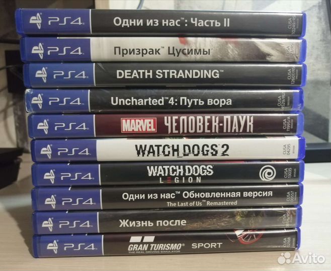 Игры для приставки ps4