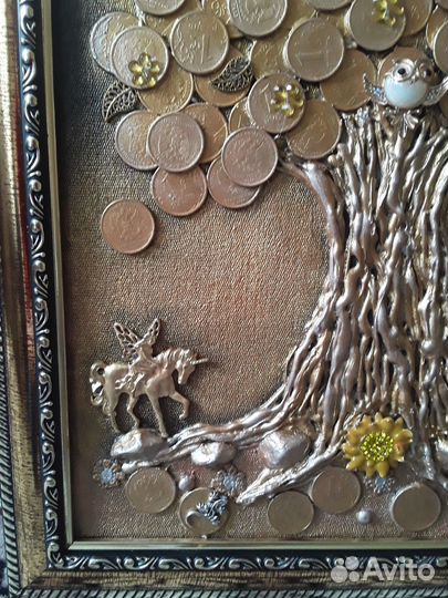 Денежное дерево картина