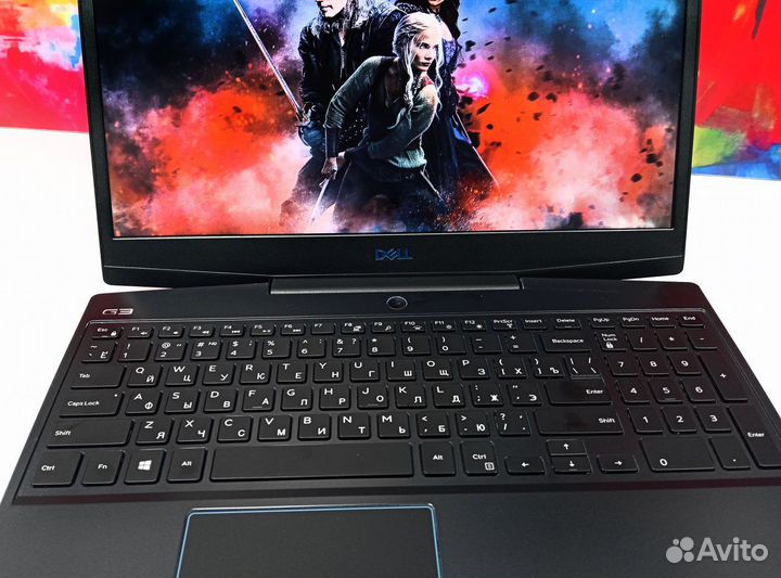 Игровой ноутбук Dell GeForce 1660T i7