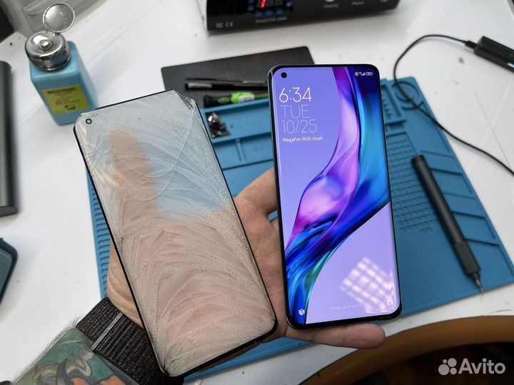 Замена стекла Samsung