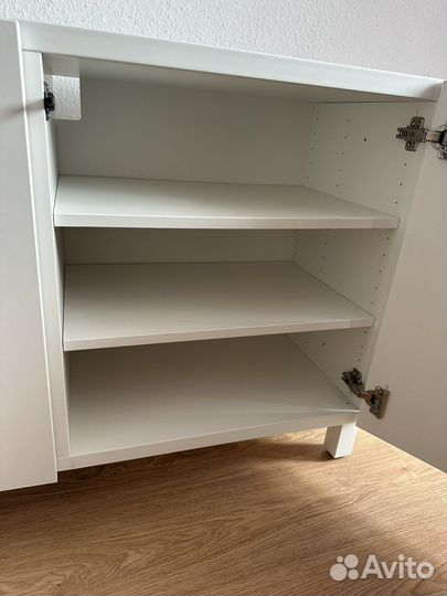 Тумба под тв IKEA Besta (бесто) белая