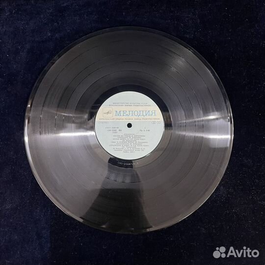 Виниловая Пластинка Леонид Дербенёв Робинзон