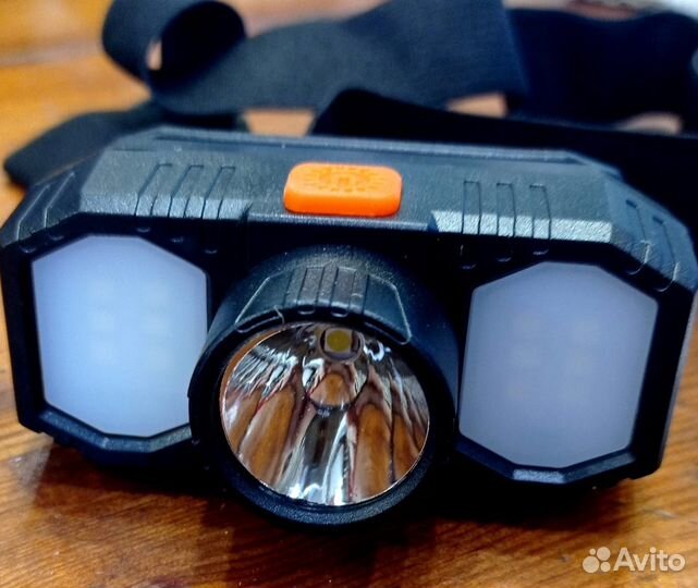 Налобный фонарик яркий луч