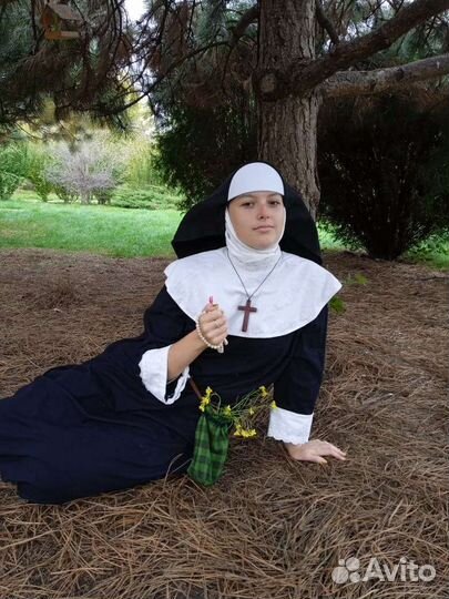 Костюм монахини карнавальный на Хэллоуин