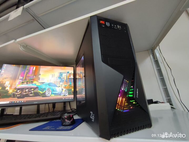 Игровой Core i7-8 ядер+16Gb+SSD+HDD+RX570