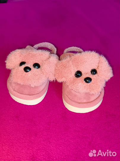 Тапочки для девочки