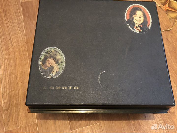 Магнитофон Саната 308 + Родные документы 1979 г