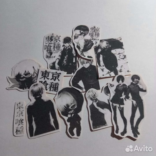 Аниме наклейки (токийский гуль)