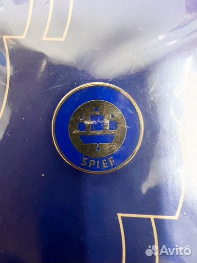 Значок ‘spief’ с логотипом форума, сине-золотой