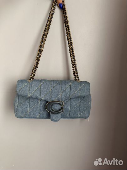 Сумка coach tabby 26 denim