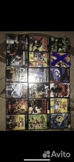 Иговые диски на sonyплейстейшен 2