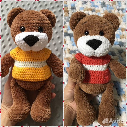 Игрушки вязаные крючком