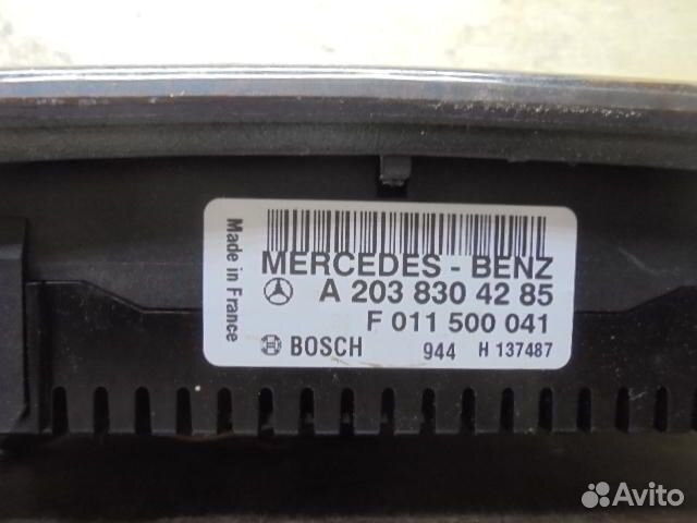 Переключатель отопителя Mercedes C-klasse W203 2038304285