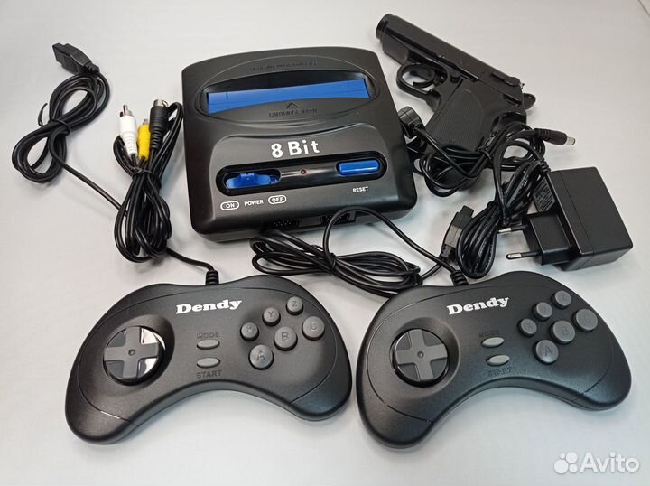 Dendy Vakker 300 игр + световой пистолет