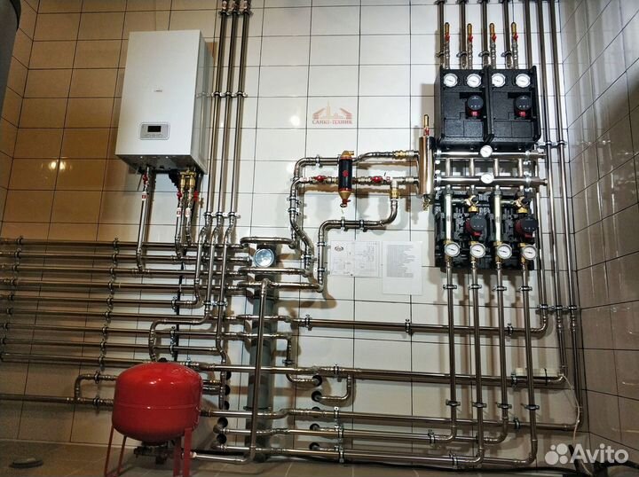 Монтаж системы отопления