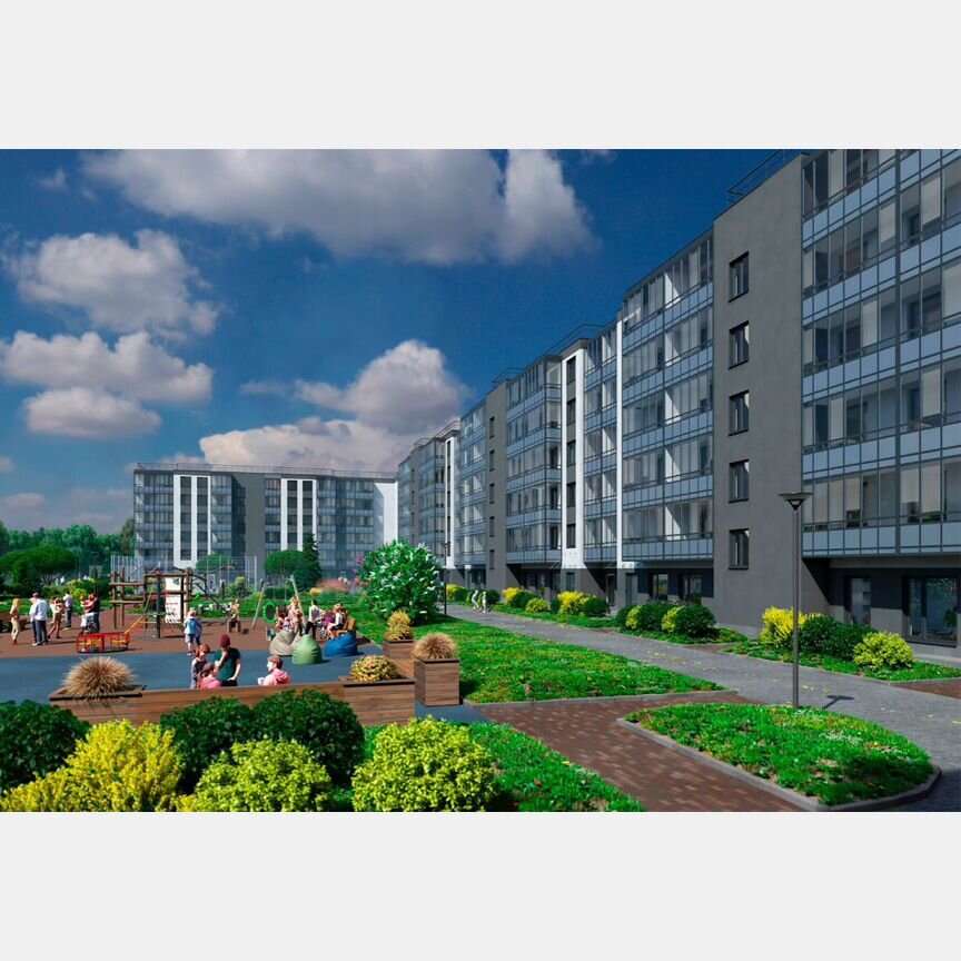 Квартира-студия, 26,1 м², 6/6 эт.