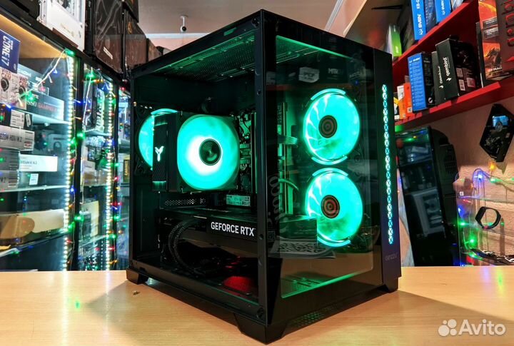 Игровой пк Ryzen 5 7500f и RTX 4070 super