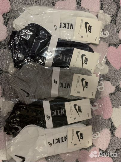 Носки nike короткие