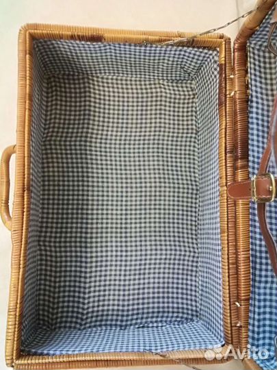 Корзина плетеная для пикника