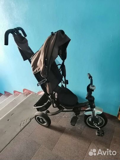 Детский велосипед с ручкой бу