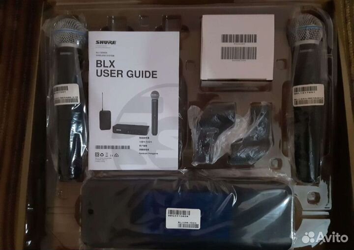 Shure BLX/ Вокальная радиосистема/Beta58A