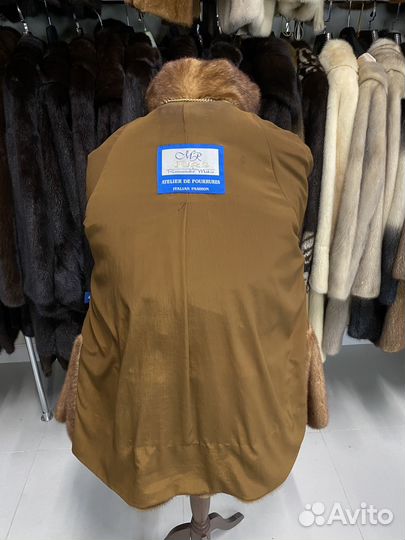 Mr Furs. Saga Mink. Премиальный полушубок из норки 50-52 р