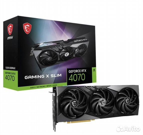 MSI RTX4070 gaming X slim 12GB