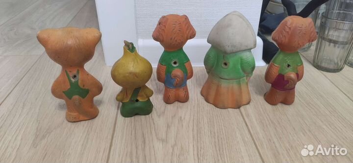 Резиновые игрушки СССР