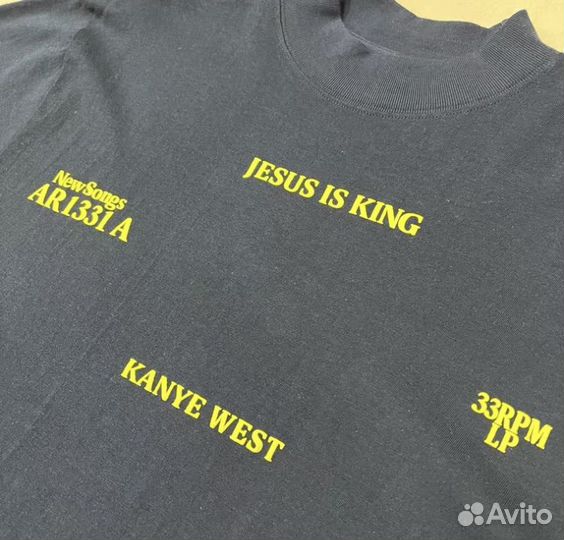 Kanye West Jesus is King футболка оригинал