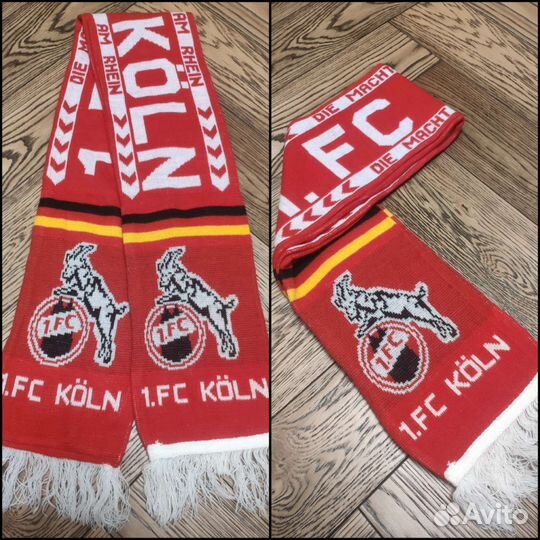 Шарф футбольный фк Кëльн Германия