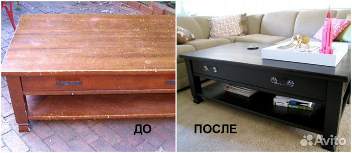 Реставрация и ремонт мебели любой сложности