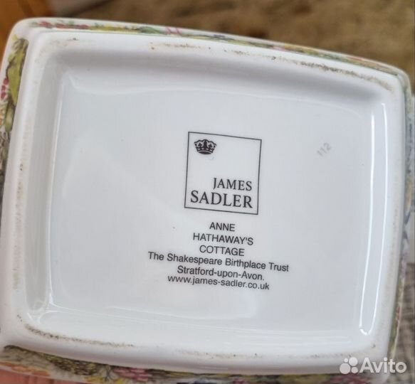 Коллекционный чайник Sadler Англия