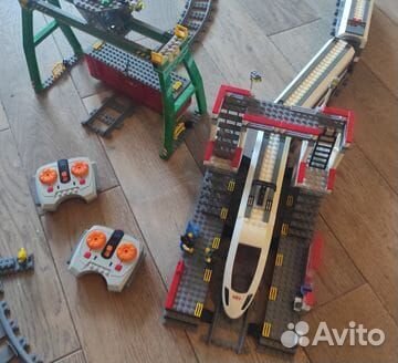 Lego city большой набор поездов