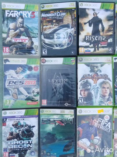 Диски игры для приставки xbox 360 консоль