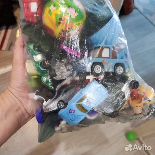 Детские машинки игрушки пакетом