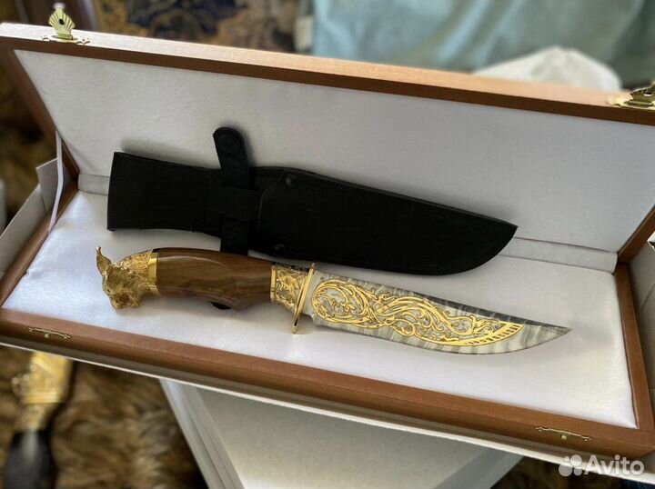 Нож подарочный охотничий «Рысь»