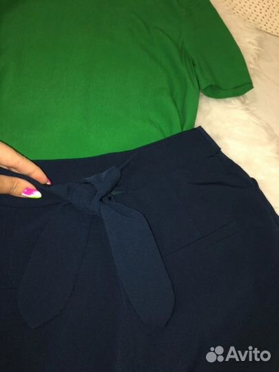 Блуза футболка и шоры Zara S Комплект