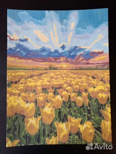 Готовые картины по номерам